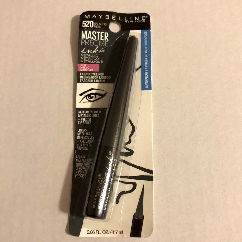 Maybelline Master Precise Metallic Ink Eyeliner 520 Galactic Metal